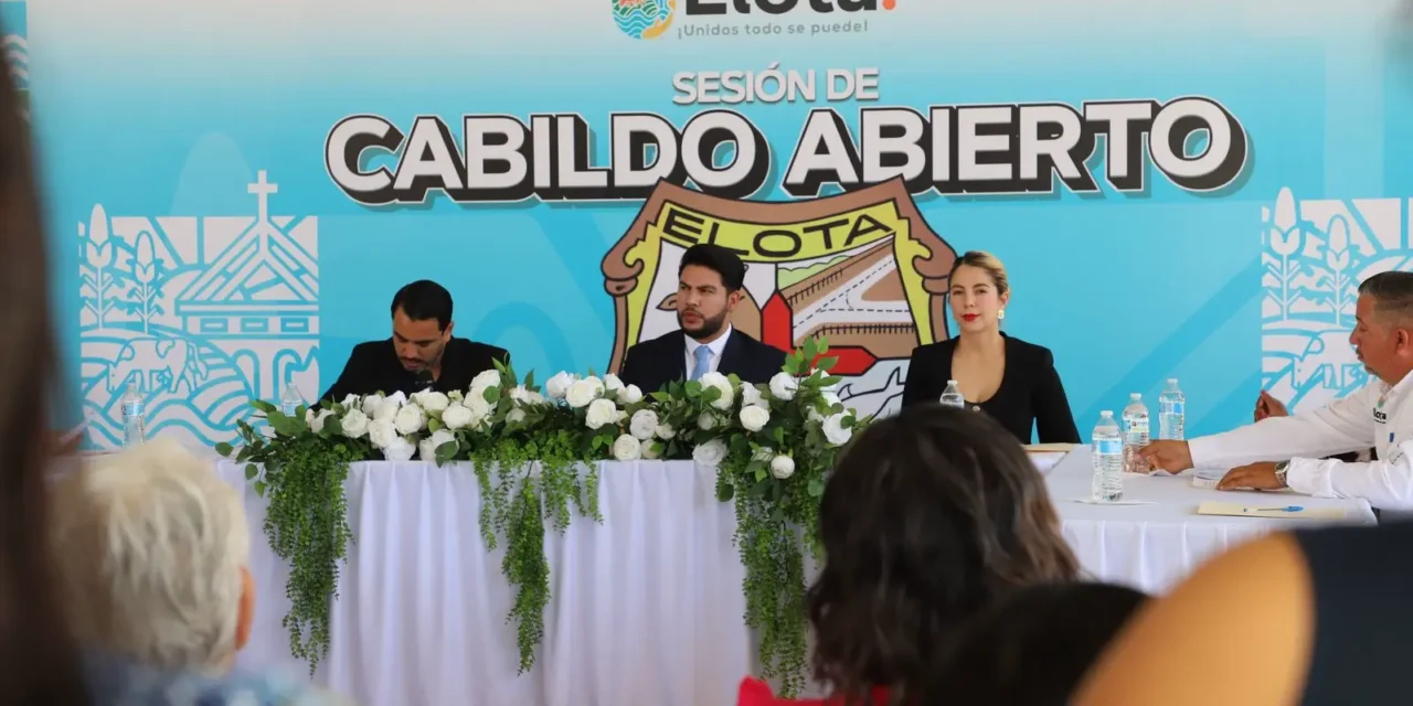 LLEGA EL CABILDO ABIERTO A LA COMUNIDAD DE EL SALADITO, ELOTA