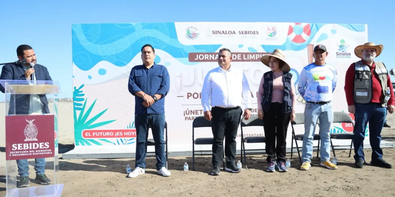 QUEREMOS QUE DESDE SINALOA YA NO APORTARLE MÁS A ESE SÉPTIMO CONTINENTE DE LA BASURA QUE ES MUY VERGONZOSO PARA LA HUMANIDAD: SEBIDES