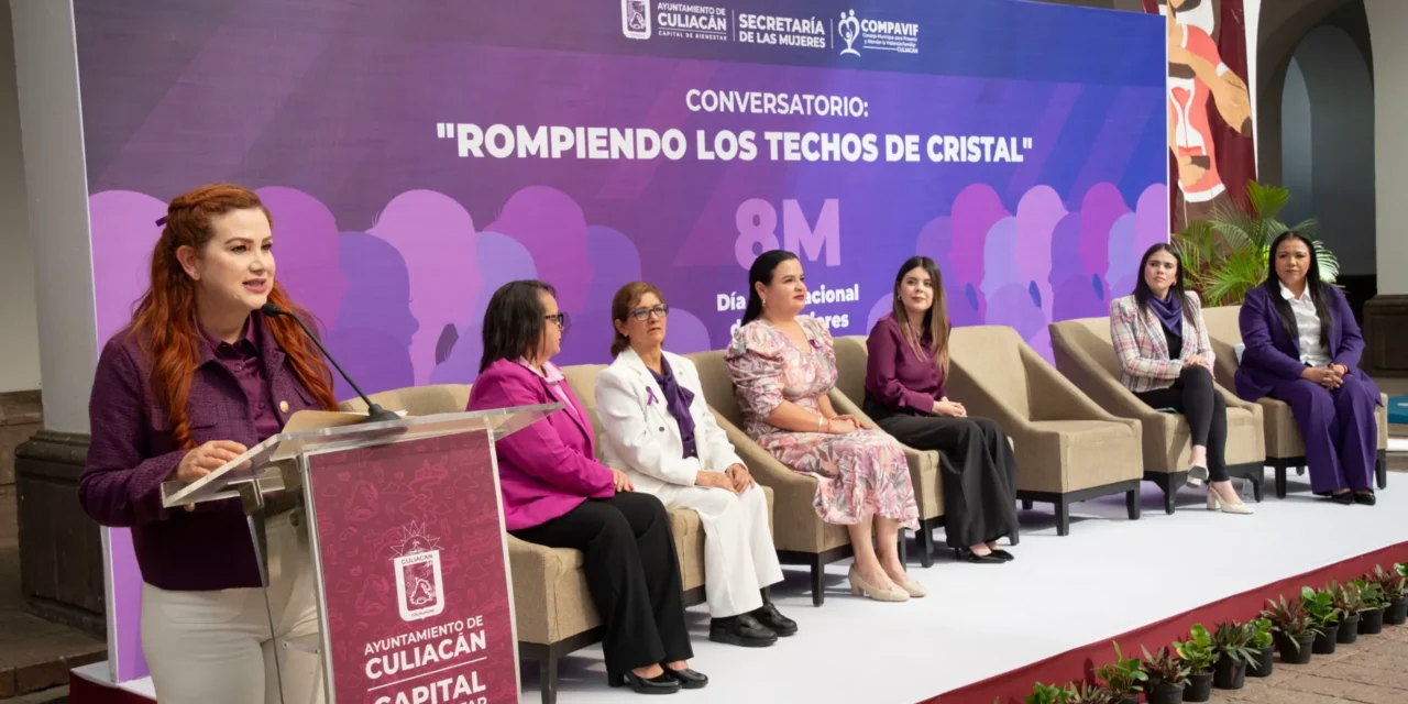 REALIZAN CONVERSATORIO “ROMPIENDO LOS TECHOS DE CRISTAL” EN CONMEMORACIÓN DEL DÍA INTERNACIONAL DE LA MUJER