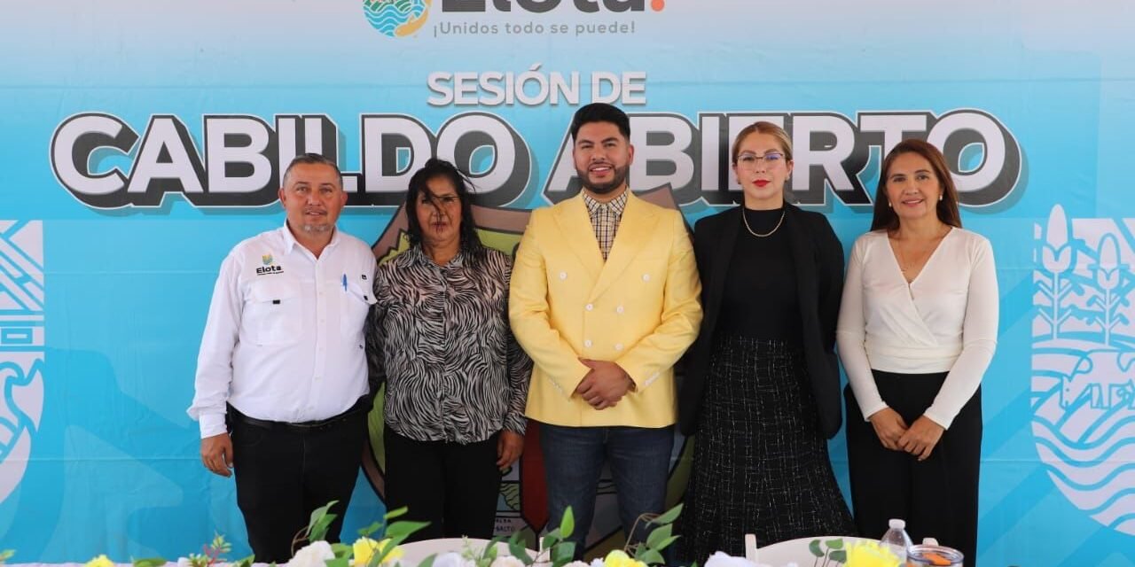LLEVAN ATENCIÓN DIRECTA A LA COMUNIDAD DE ELOTA CON CABILDO ABIERTO