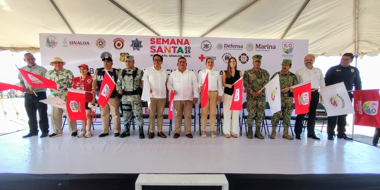 INICIA EN NAVOLATO EL OPERATIVO DE SEMANA SANTA 2025 CON LLAMADO A LA CORRESPONSABILIDAD CIUDADANA