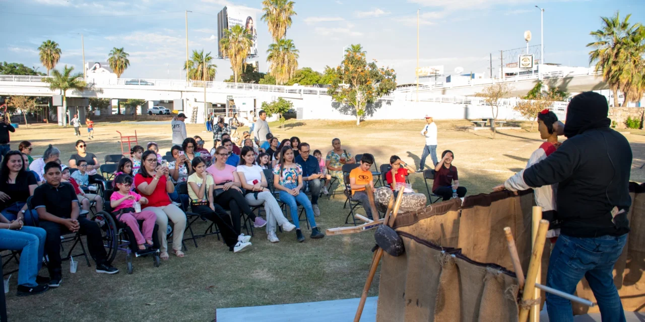 NIÑAS, NIÑOS Y FAMILIAS DISFRUTAN DE ACTIVIDADES CULTURALES CON FESTIVAL DE LA TIERRA EN EL PARQUE ACUÁTICO