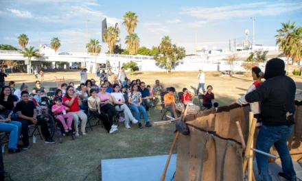 NIÑAS, NIÑOS Y FAMILIAS DISFRUTAN DE ACTIVIDADES CULTURALES CON FESTIVAL DE LA TIERRA EN EL PARQUE ACUÁTICO