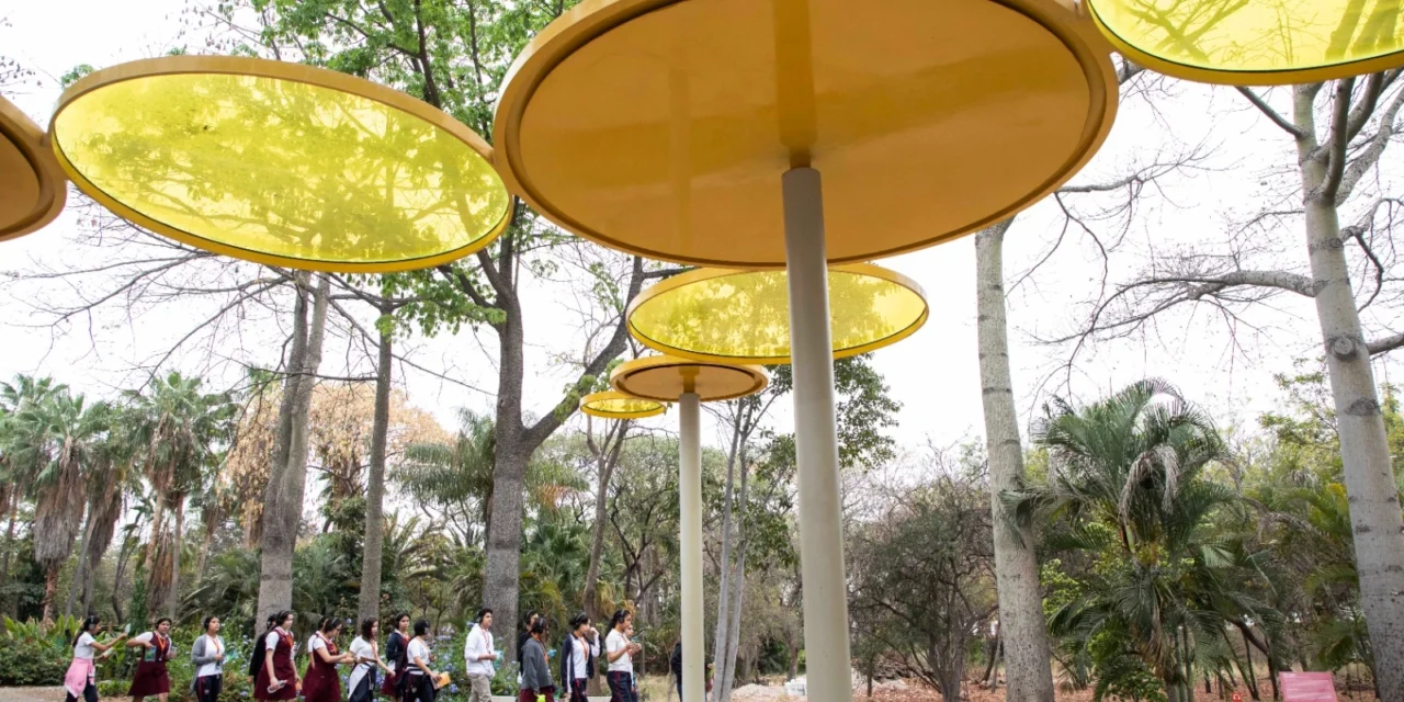 CELEBRA EL DÍA MUNDIAL DEL ARTE RECORRIENDO JARDÍN BOTÁNICO CULIACÁN