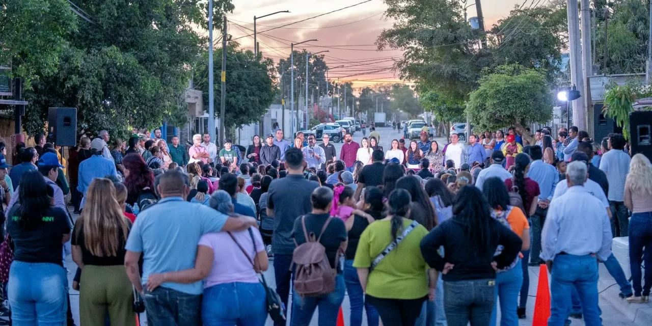 COMPROMISO CUMPLIDO: AGUARUTO CUENTA CON NUEVA CALLE PAVIMENTADA