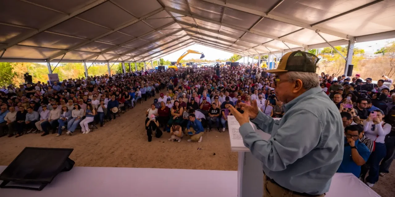 HACEMOS LAS OBRAS QUE RECLAMA LA GENTE, CON DESARROLLO PARA TODOS: GOBERNADOR ROCHA MOYA