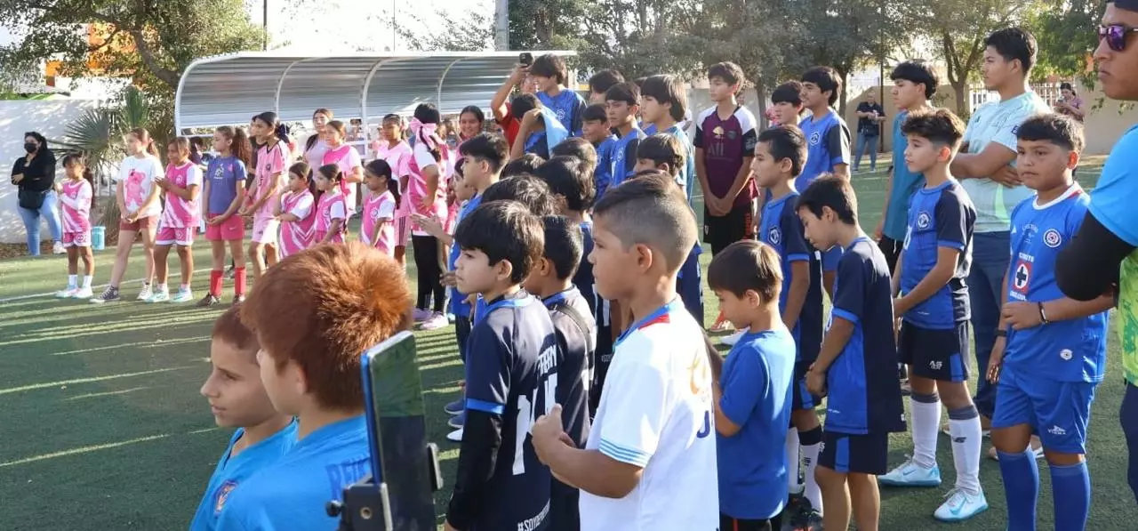SE INAUGURA TORNEO ESTATAL INFANTIL DE FUTBOL 7 EN CULIACÁN