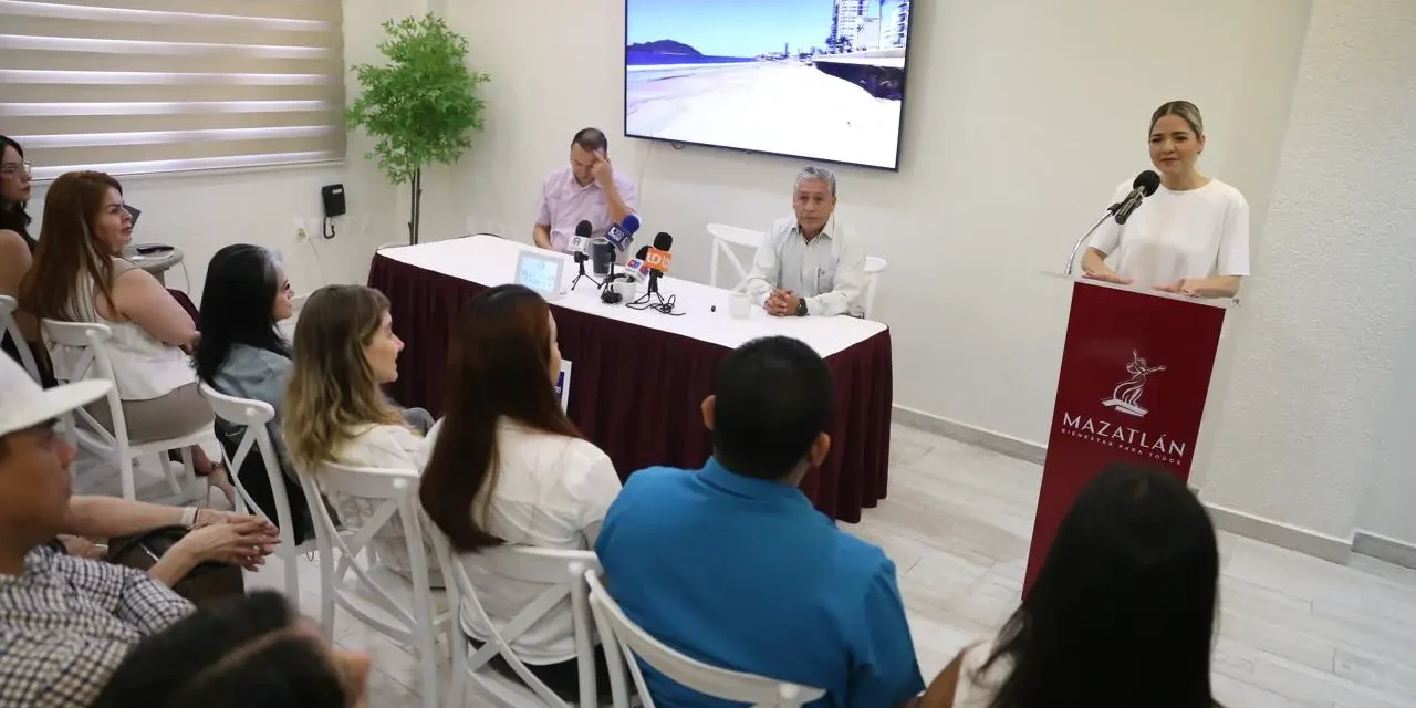 POR PRIMERA VEZ EN LA HISTORIA DE MAZATLÁN, VAMOS A CERTIFICAR LAS PLAYAS DEL MALECÓN: ESTRELLA PALACIOS