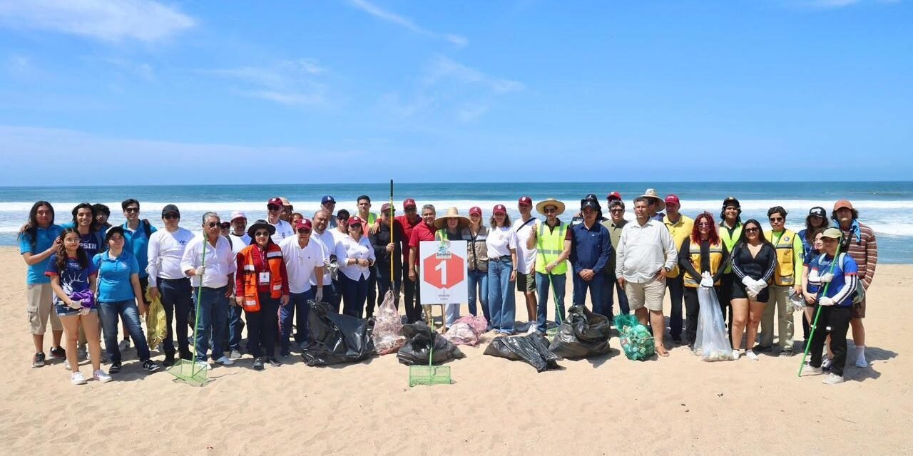 CUANDO DESECHAMOS BASURA A CANALES, RÍOS Y ALCANTARILLAS ABONAMOS AL VERGONZOSO CONTINENTE DE LA BASURA, YA NO LE ABONEMOS MÁS DESDE SINALOA: SEBIDES