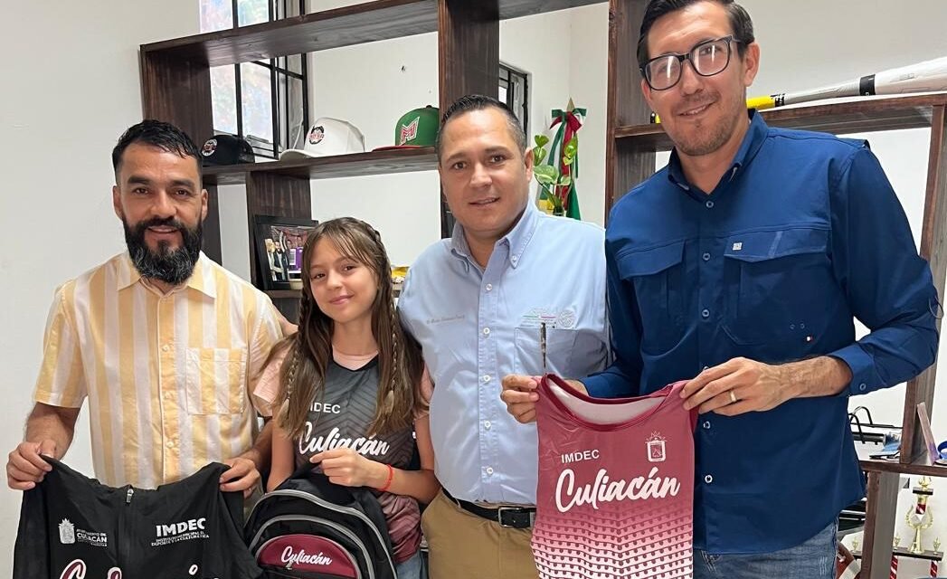 RECIBE DIRECTOR DEL IMDEC A PARAATLETA VALERIA ARREDONDO