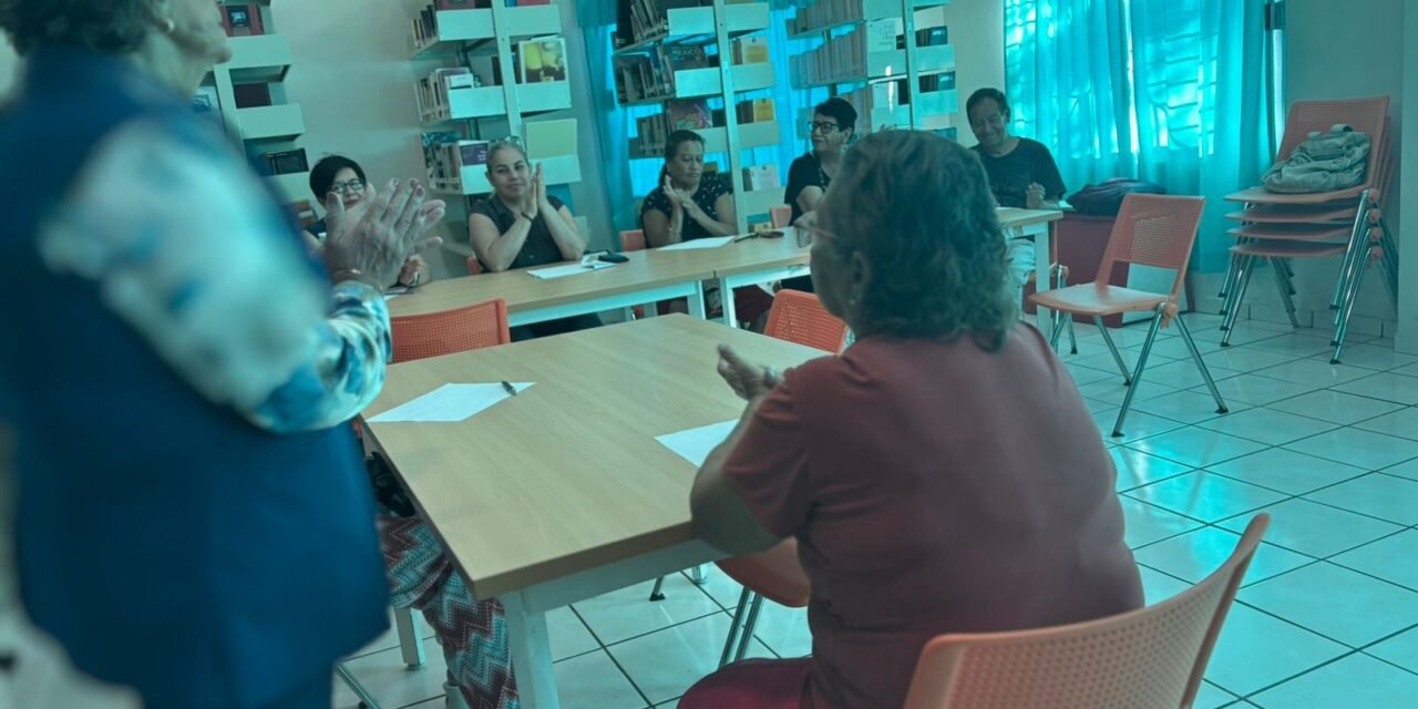TALLER DE MEMORIAS EN LA BIBLIOTECA MCGREGOR DE LA JUÁREZ, UNA CONVERSACIÓN ÍNTIMA CON EL YO DEL PASADO