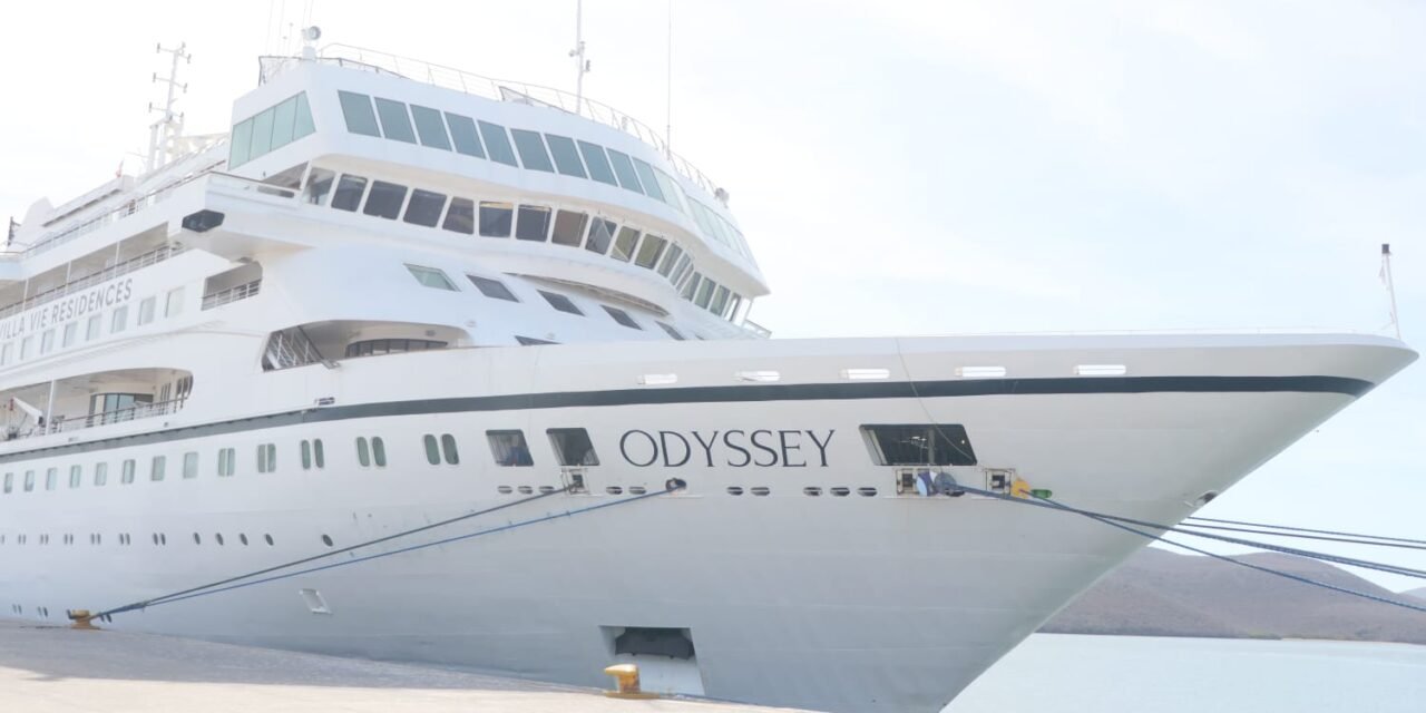 POR PRIMERA VEZ LLEGA A TOPOLOBAMPO EL CRUCERO ODYSSEY