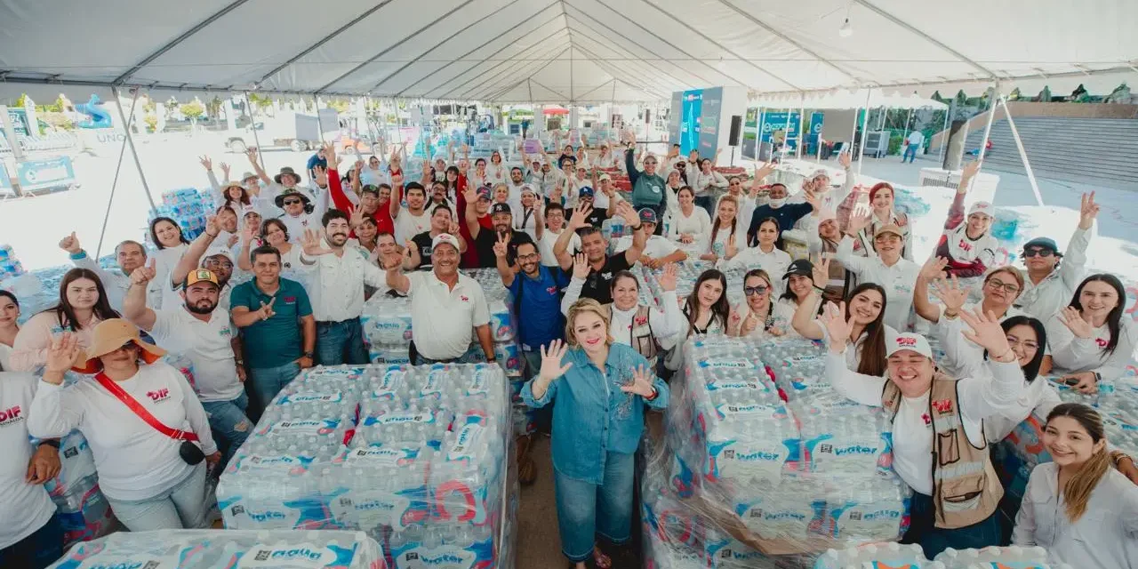 SINALOA SE UNE EN EL AQUATÓN 2025 Y LOGRA UNA RECAUDACIÓN HISTÓRICA DE MÁS DE 1 MILLÓN 150 MIL DE LITROS DE AGUA