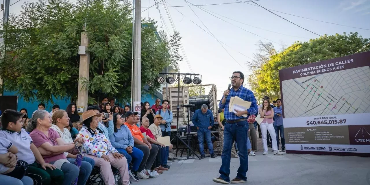 TRAS 50 AÑOS DE ESPERA, VECINOS DE COLONIA BUENOS AIRES ESTRENAN CALLES DIGNAS Y FUNCIONALES