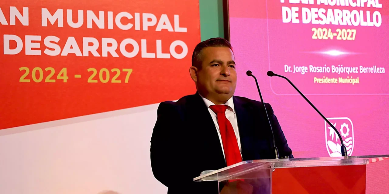 EL ALCALDE DE NAVOLATO PRESENTÓ EL PLAN MUNICIPAL DE DESARROLLO 2024–2027