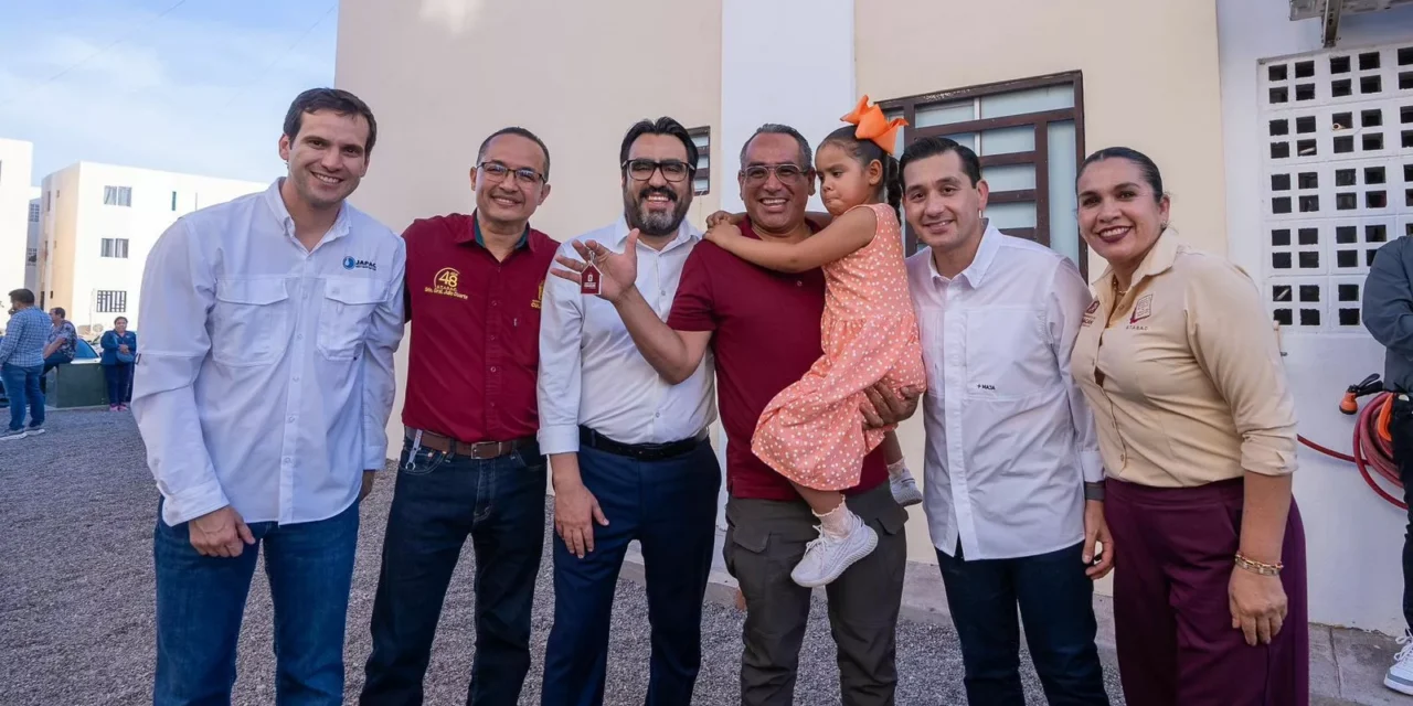 ENTREGAN 25 DEPARTAMENTOS MÁS A TRABAJADORES SINDICALIZADOS DEL AYUNTAMIENTO DE CULIACÁN