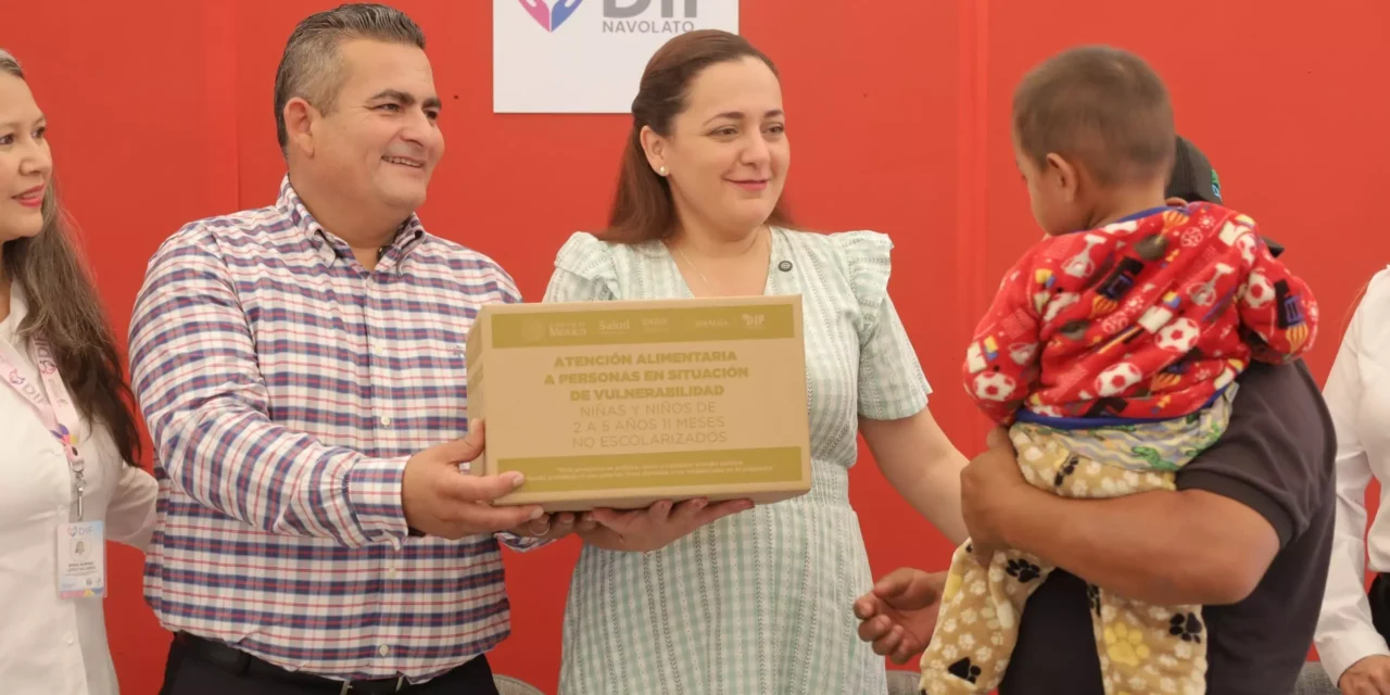 GOBIERNO DE NAVOLATO ENTREGA DESPENSAS A FAMILIAS EN SITUACIÓN VULNERABLE