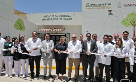 INAUGURA EL GOBERNADOR ROCHA MOYA PRIMERA UNIDAD DE SALUD MENTAL INFANTOJUVENIL EN EL NOROESTE DEL PAÍS