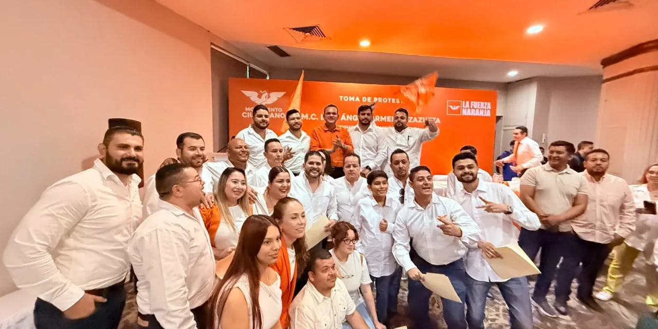LLEGA A LA DIRIGENCIA MUNICIPAL DE MOVIMIENTO CIUDADANO CULIACÁN ANGEL ARMENTA