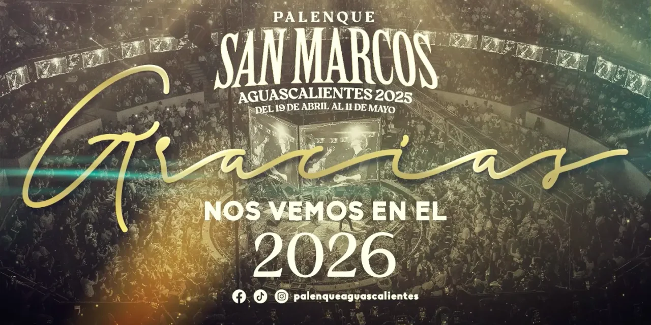 GRAN ÉXITO DEL PALENQUE DE LA FERIA DE SAN MARCOS 2025