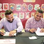 NAVOLATO E ISDE FIRMAN CONVENIO PARA FORTALECER LA CULTURA FÍSICA DE DEL MUNICIPIO