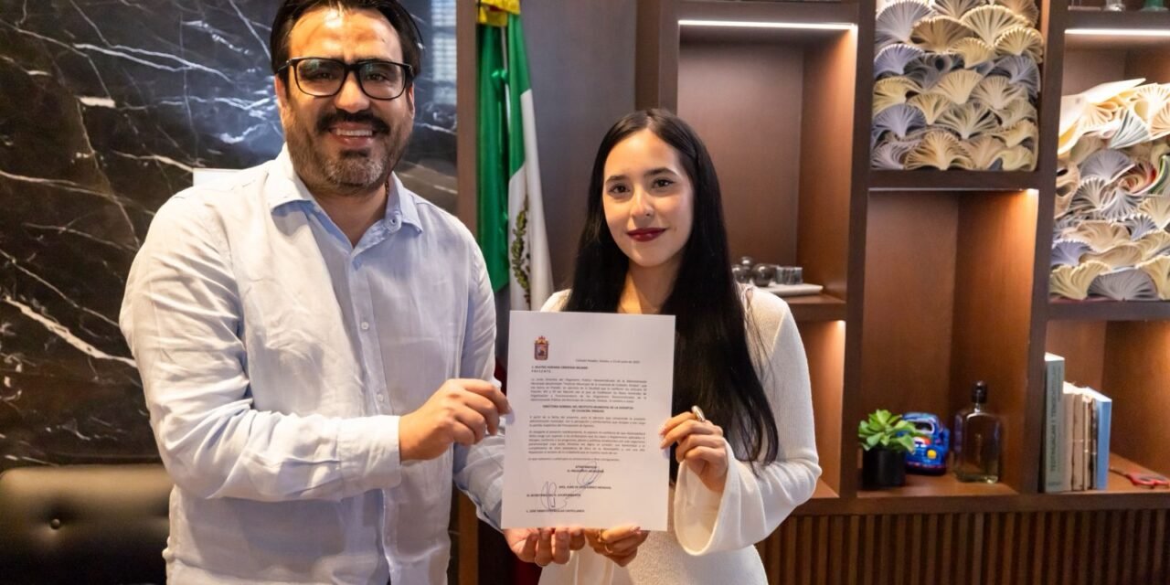 JUAN DE DIOS GÁMEZ NOMBRA A BEATRIZ ADRIANA CÁRDENAS COMO DIRECTORA DEL INSTITUTO MUNICIPAL DE LA JUVENTUD