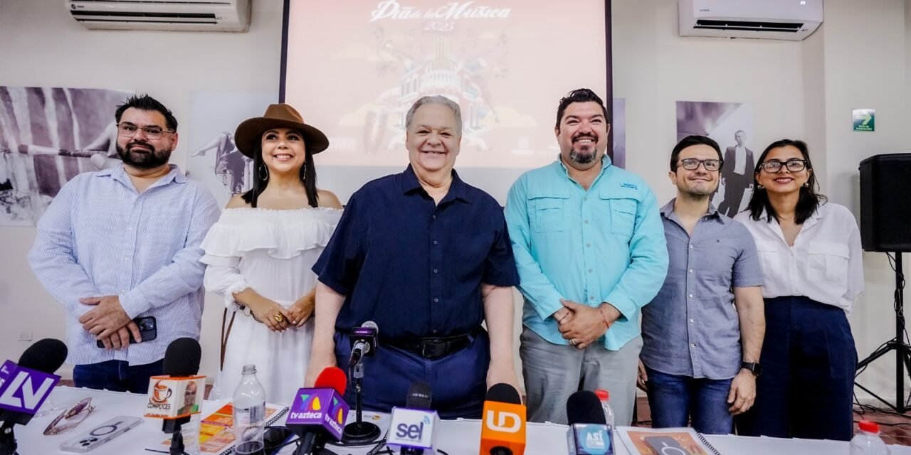 MAZATLÁN LISTO PARA EL DÍA DE LA MÚSICA 2025, MÁS DE 200 ARTISTAS EN UNA CELEBRACIÓN SIN FRONTERAS