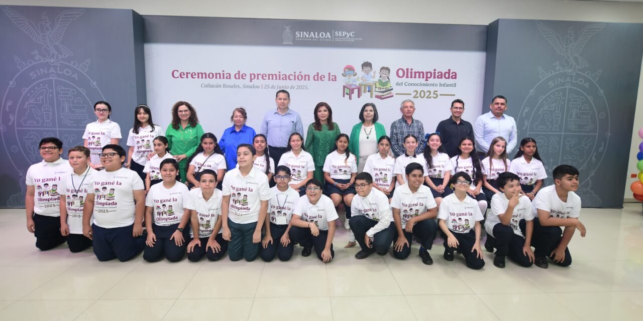 ¡QUÉ ORGULLO SINALOENSE!, 27 ALUMNAS Y ALUMNOS SON LOS GANADORES DE LA OCI 2025