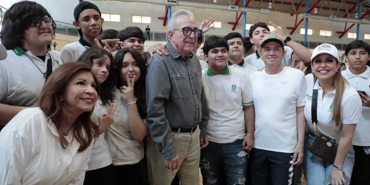 RESALTA GOBERNADOR ROCHA EL VALOR DE LOS JÓVENES EN ACCIONES POR LA PAZ Y CONTRA ADICCIONES