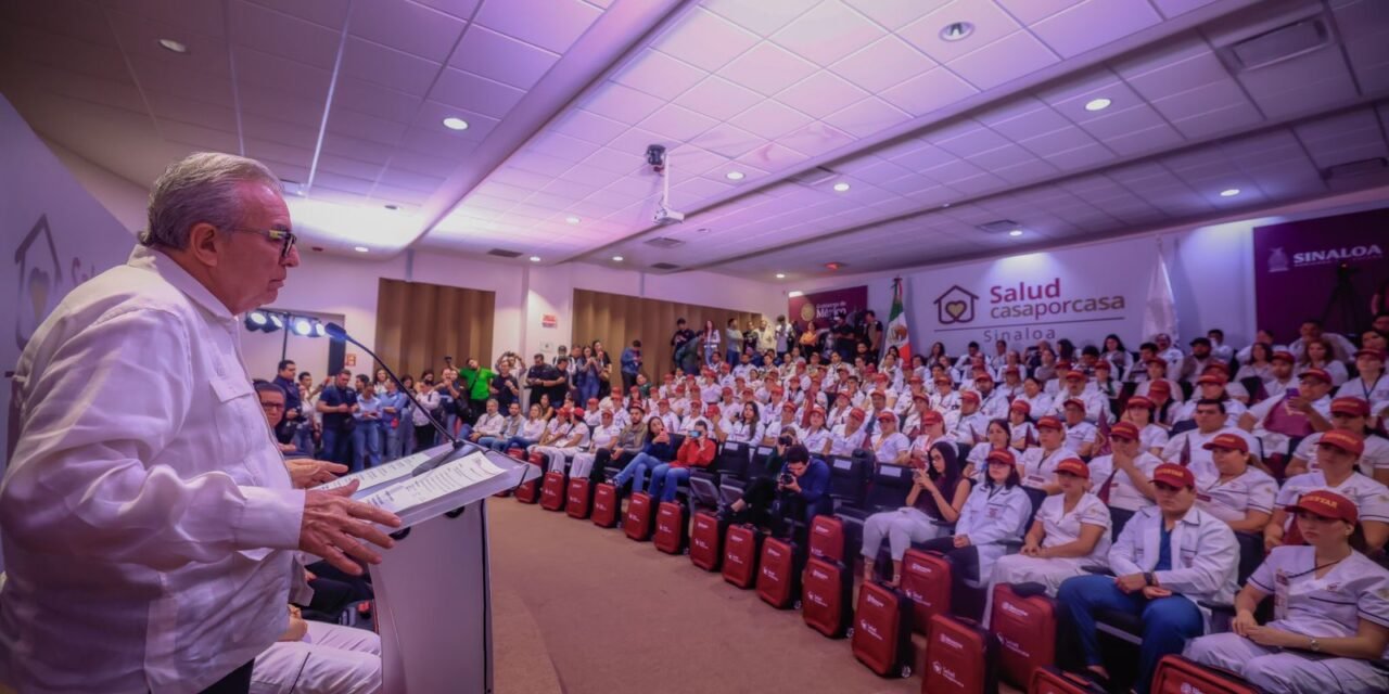 «SE ELEVARÁ CALIDAD DE VIDA DE ADULTOS MAYORES Y PERSONAS CON DISCAPACIDAD», EXPRESA GOBERNADOR ROCHA AL ARRANCAR PROGRAMA SALUD CASA POR CASA
