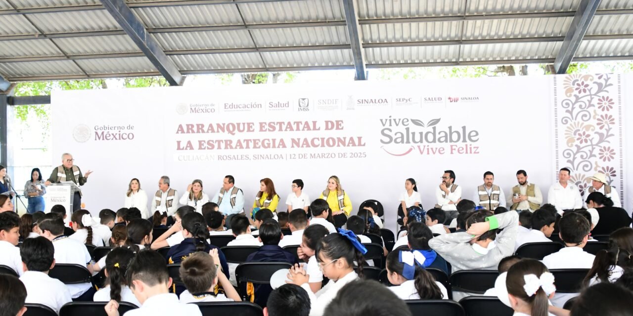 SINALOA DESTACA A NIVEL NACIONAL EN «VIVE SALUDABLE, VIVE FELIZ»