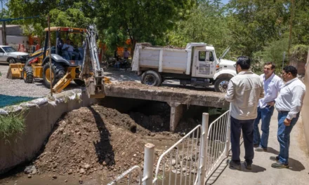 AVANZA LIMPIEZA EN EL ARROYO EL PIOJO PARA PREVENIR INUNDACIONES: JUAN DE DIOS GÁMEZ