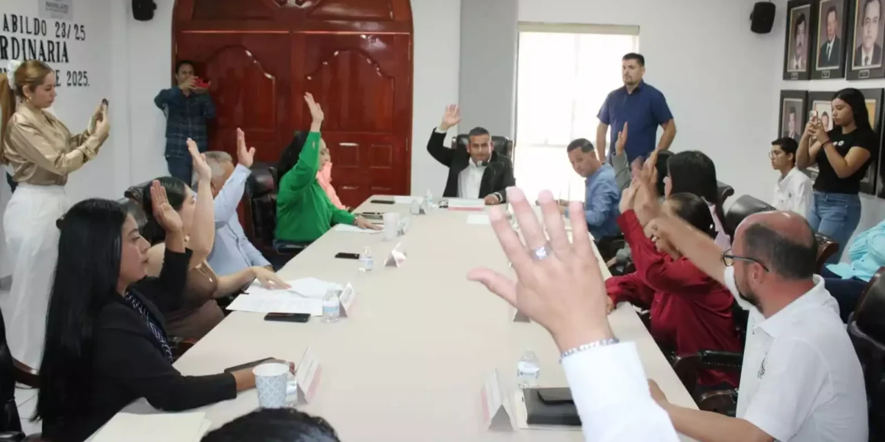 CABILDO DE NAVOLATO APRUEBA POR UNANIMIDAD NOMBRAMIENTOS EN TESORERÍA, PLANEACIÓN Y CONTABILIDAD