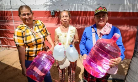 CONTINÚA LLEGANDO EL AGUA A LAS COMUNIDADES AFECTADAS POR LA SEQUÍA