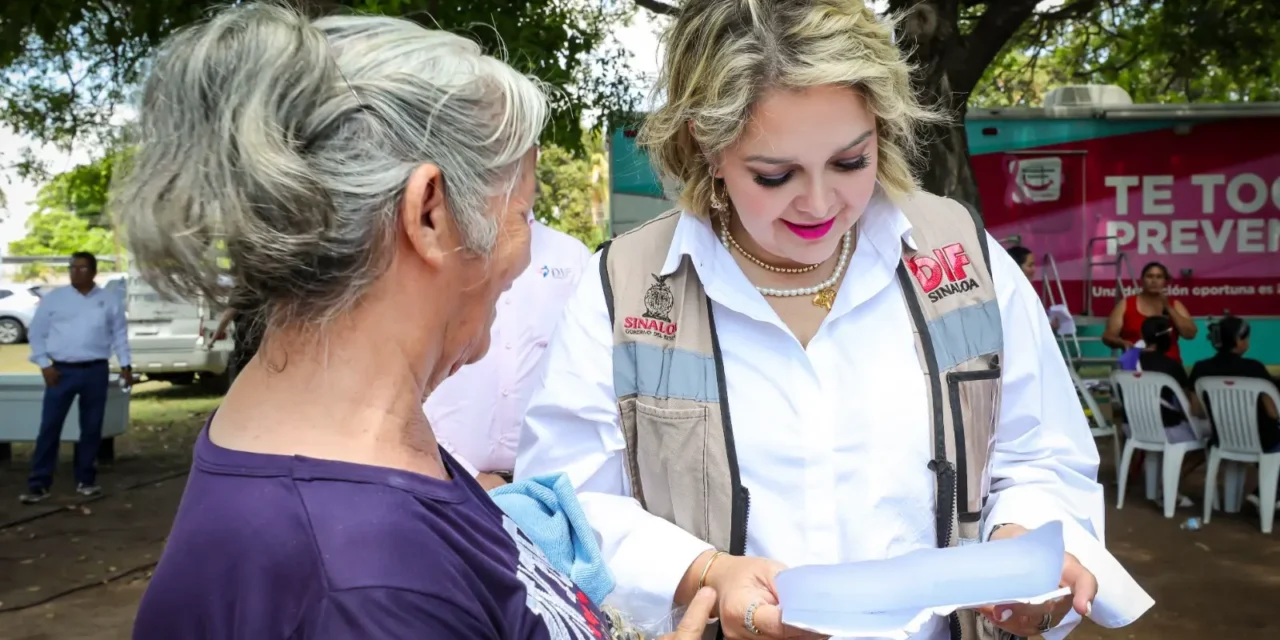 LLEVA LA DRA. ENEYDA ROCHA A LA PALMA, NAVOLATO EL PROGRAMA GRATUITO “BRIGADAS DEL BIENESTAR”.