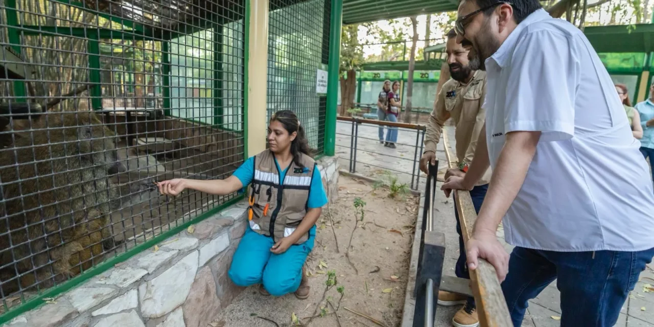 INVERTIREMOS PARA SEGUIR MEJORANDO LAS INSTALACIONES DEL ZOOLÓGICO Y GARANTIZAR EL BIENESTAR ANIMAL: JUAN DE DIOS GÁMEZ