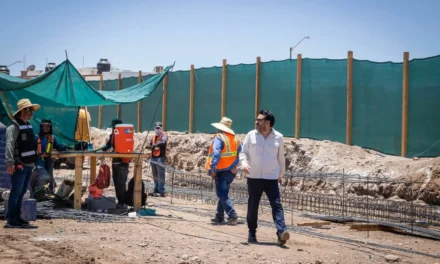 JUAN DE DIOS GÁMEZ SUPERVISA OBRA DE PLANTA POTABILIZADORA SUR, PRIMERA DE CUATRO QUE GARANTIZARÁN AGUA PARA CULIACÁN