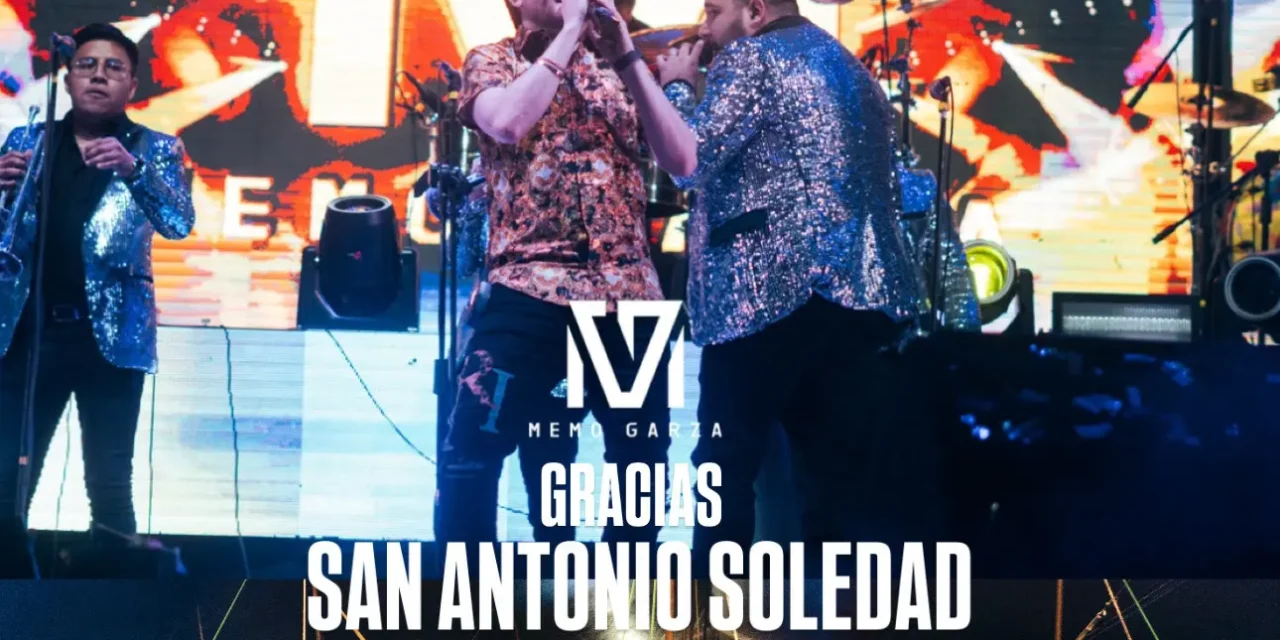 MEMO GARZA DESLUMBRA A LOS POBLANOS Y SE PRESENTA COMO EL INVITADO ESPECIAL DEL GRUPO DUELO