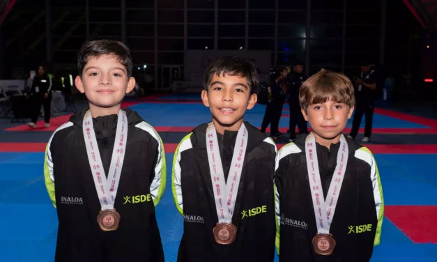 PAR DE MEDALLAS DE BRONCE PARA SINALOA EN EL INICIO DEL TAEKWONDO EN OLIMPIADA NACIONAL CONADE 2025