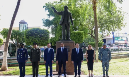 ENCABEZA ISMAEL BELLO ESQUIVEL, 153 ANIVERSARIO LUCTUOSO DE BENITO JUÁREZ