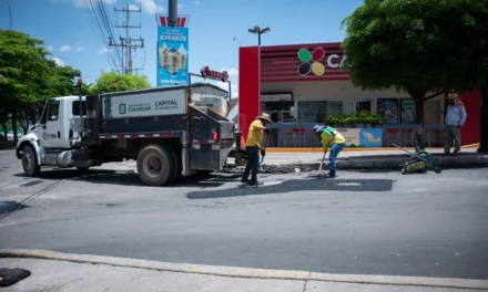 EL BACHEO NO SE DETIENE: ATIENDEN PUNTOS CLAVE EN LA CIUDAD