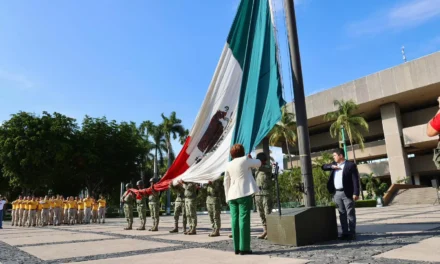 ENCABEZA SECRETARÍA DE SEBIDES IZAMIENTO POR EL 214 ANIVERSARIO DE LA MUERTE DE MIGUEL HIDALGO Y COSTILLA