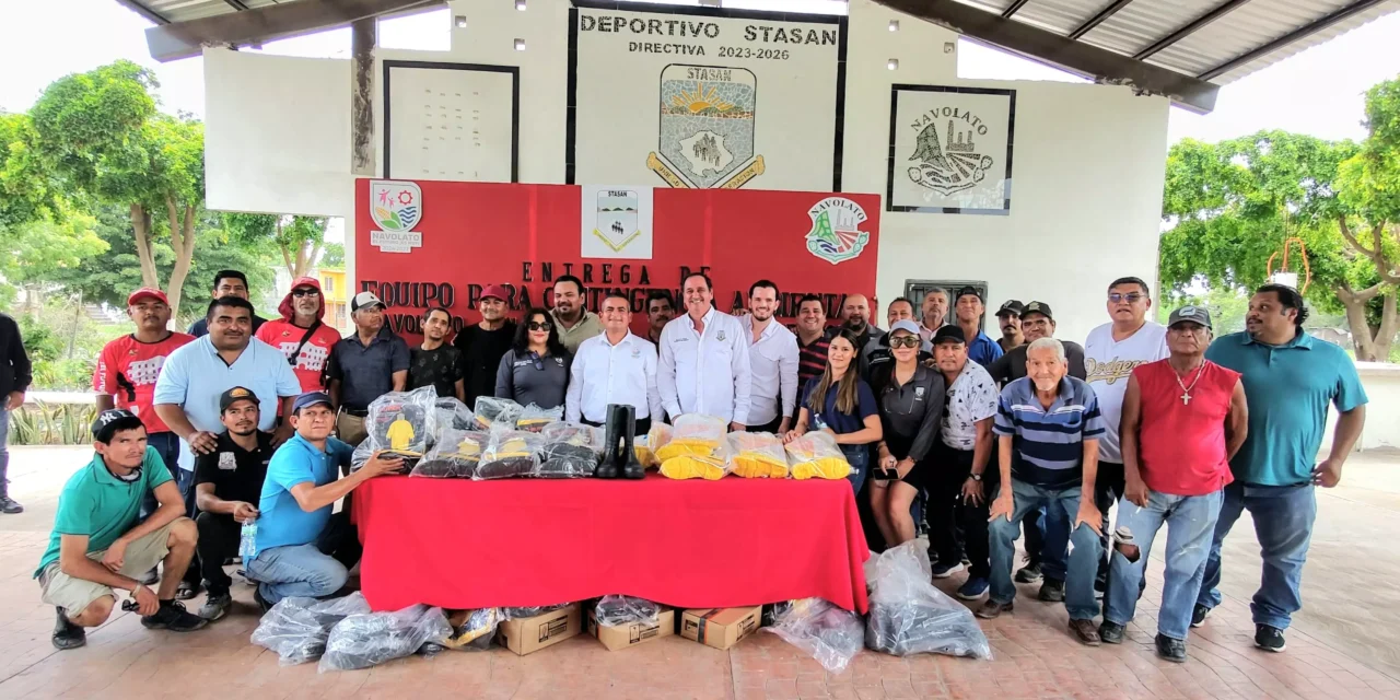 DR. JORGE BOJÓRQUEZ FORTALECE CONDICIONES LABORALES DEL AYUNTAMIENTO DE NAVOLATO