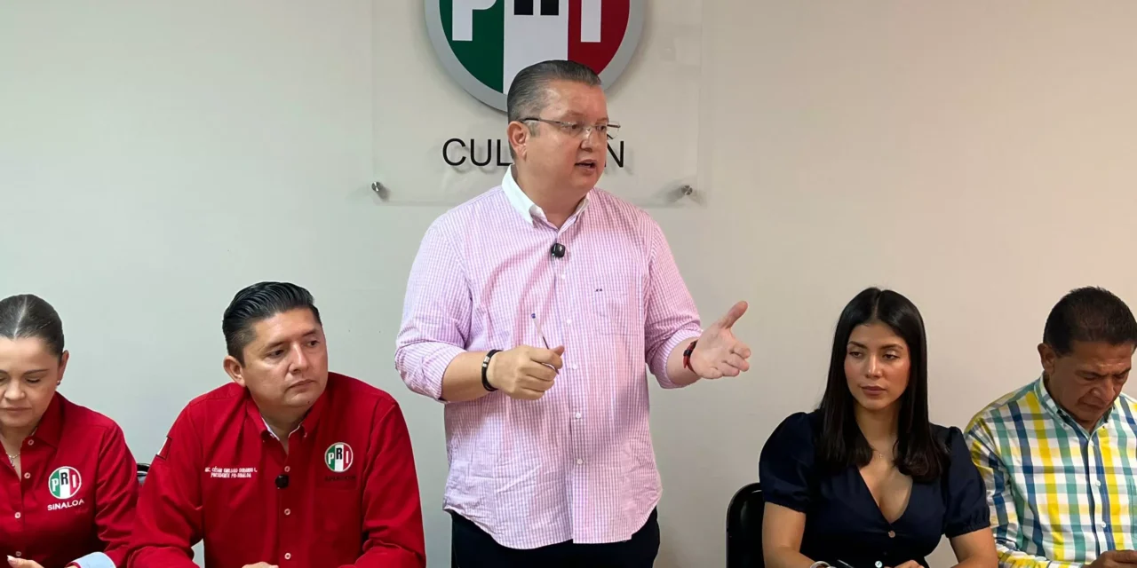 RECONOCEN TRABAJO TERRITORIAL DE NOÉ HEREDIA AL FRENTE DEL PRI CULIACÁN