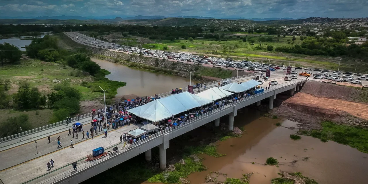INAUGURA GOBERNADOR ROCHA PUENTE HUMAYA EN CULIACÁN, PARA MEJORAR INFRAESTRUCTURA URBANA Y CALIDAD DE VIDA DE SINALOENSES