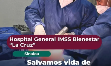 EL HOSPITAL GENERAL IMSS BIENESTAR DE ELOTA, SINALOA, SALVA VIDA DE HOMBRE TRAS CAÍDA DE 4 METROS