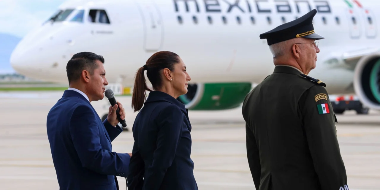MEXICANA DE AVIACIÓN ES EL MENSAJE DE QUE MÉXICO QUIERE VOLAR ALTO CON JUSTICIA, ORGULLO Y SOBERANÍA LOGÍSTICA