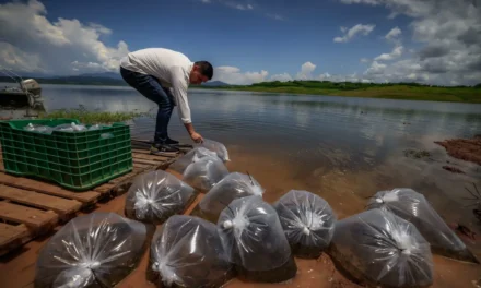INICIA EL GOBERNADOR ROCHA CON LA SIEMBRA DE ALEVINES EN LA PRESA SANALONA Y 13 EMBALSES MÁS DE CULIACÁN