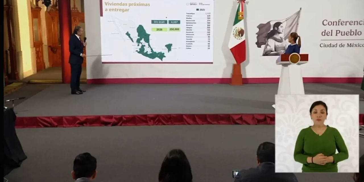 SINALOA TENDRÁ 560 VIVIENDAS DE INFONAVIT TERMINADAS EN DICIEMBRE DE 2025