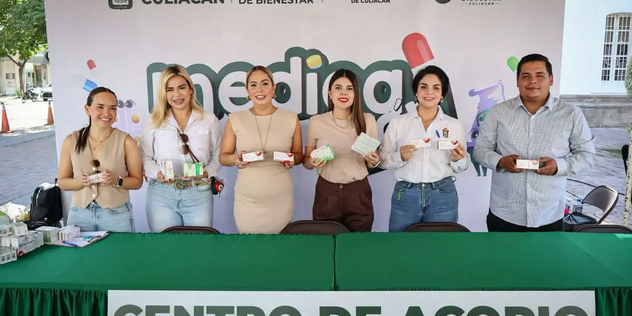 DIF CULIACÁN Y SECRETARÍA DE BIENESTAR PONEN EN MARCHA EL CENTRO DE ACOPIO MEDICATÓN 2025